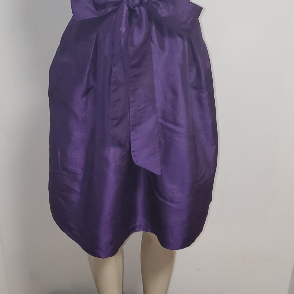 ♥️💜LONDON TIMES LAVENDER SLEEVELESS DRESS💜♥️ - Picture 3 of 11